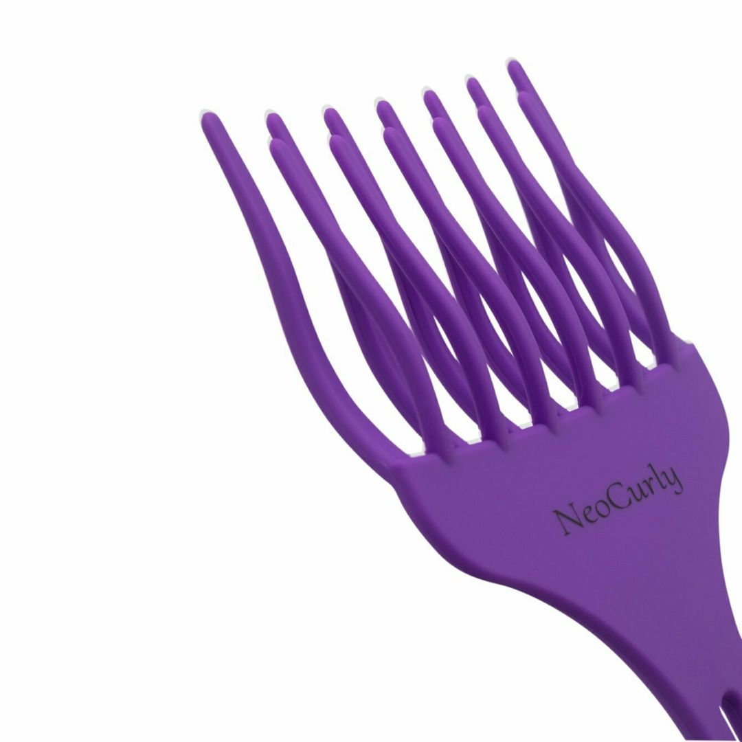 NeoCurly Fronormous Afro Hair Pick - Purple